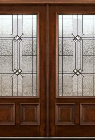 Exterior Door with Sidelights