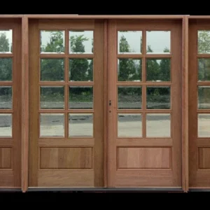 Double Entry Exterior Door