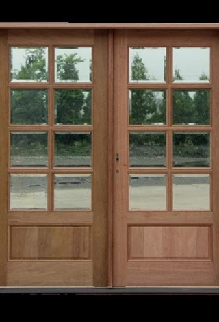 Double Entry Exterior Door