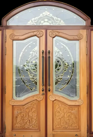 Door with Transoms