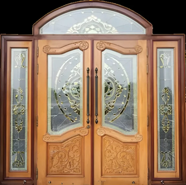 Door with Transoms