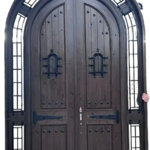 Exterior Door with Transom