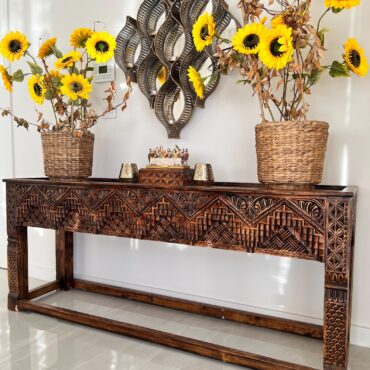 Wooden Side Display Table
