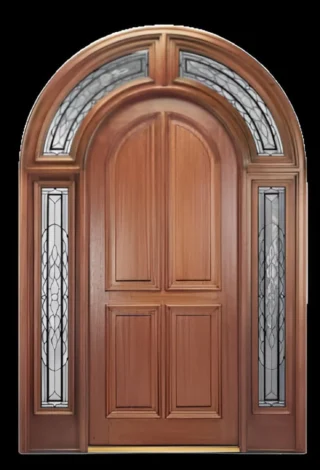 Custom Single Entrance Exterior Door