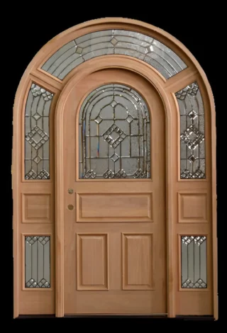 Solid Wood Exterior Door
