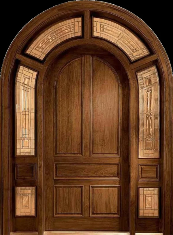 single entrance door