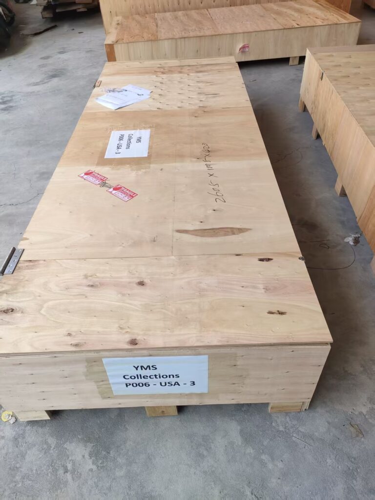 Custom Door Package from Drawing to Shipping - Shipping project view