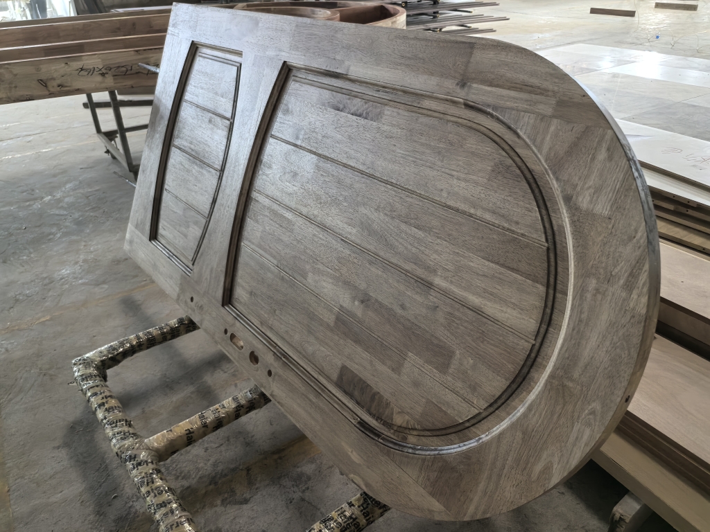 Custom Arched Door Production Project - Pre Production project view