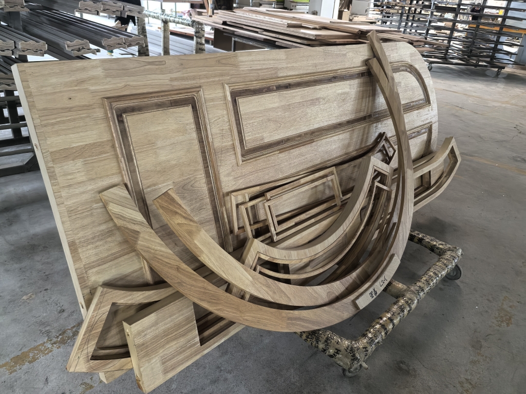 Custom Arched Door Production Project - Pre Production project view