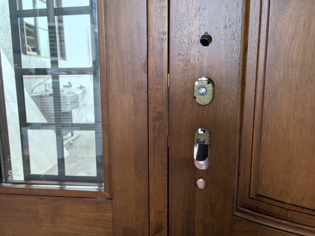 Custom Arched Door Production Project - Production project view