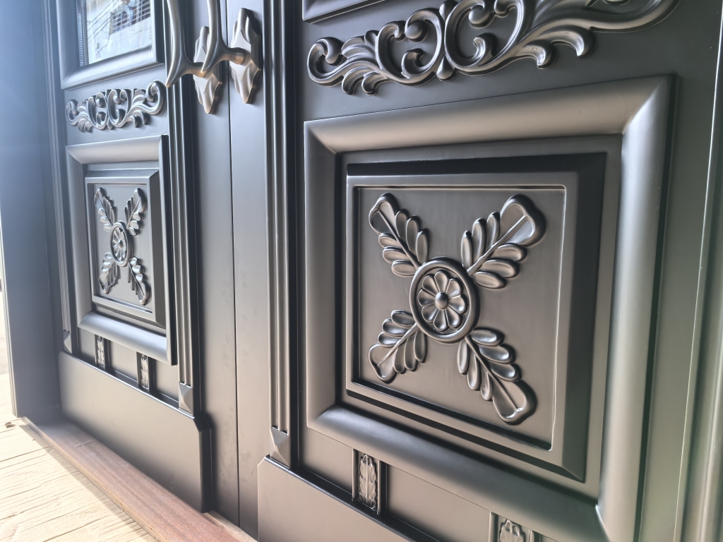 Custom Front Door and Frame Project - Production project view