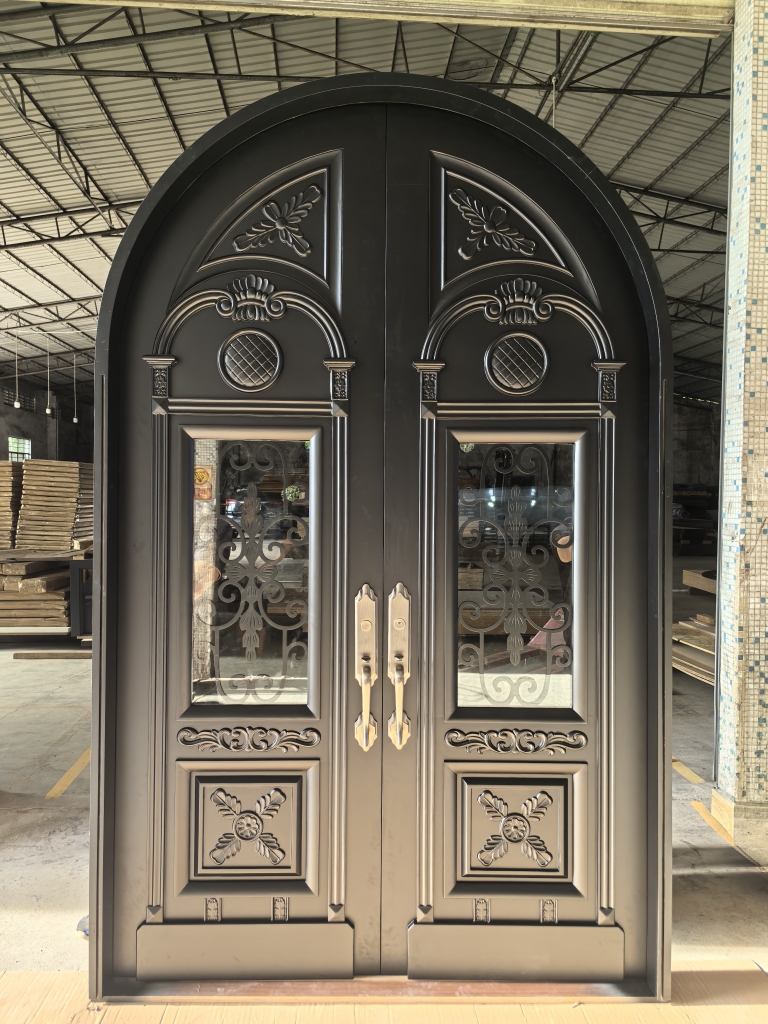 Custom Front Door and Frame Project - Production project view