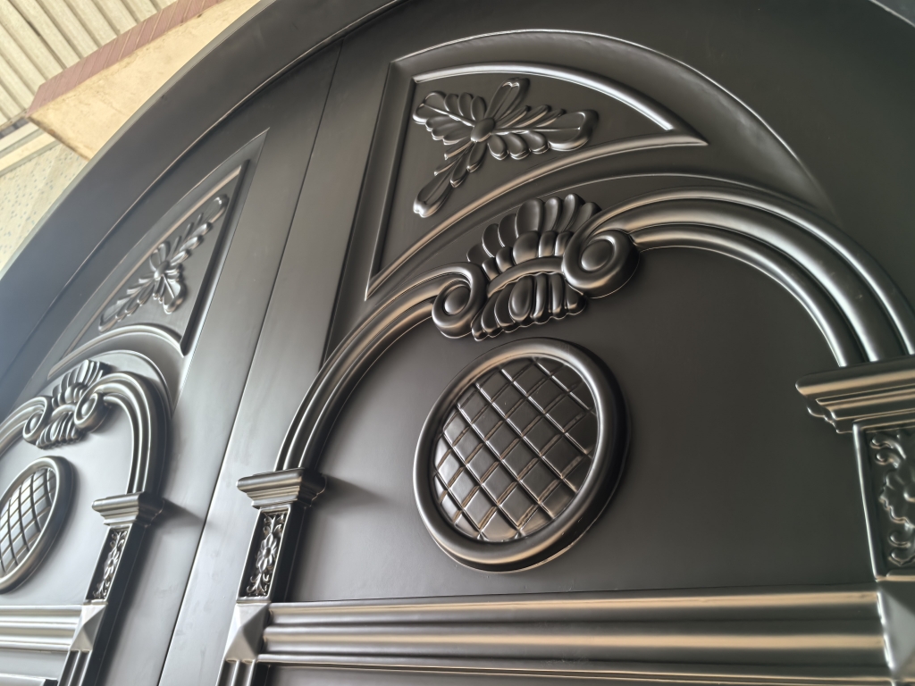 Custom Front Door and Frame Project - Production project view