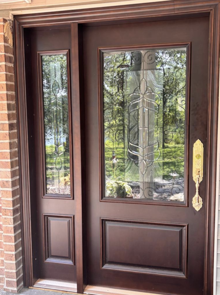 Single Entry Door with Sidelights in the United States - Production project view