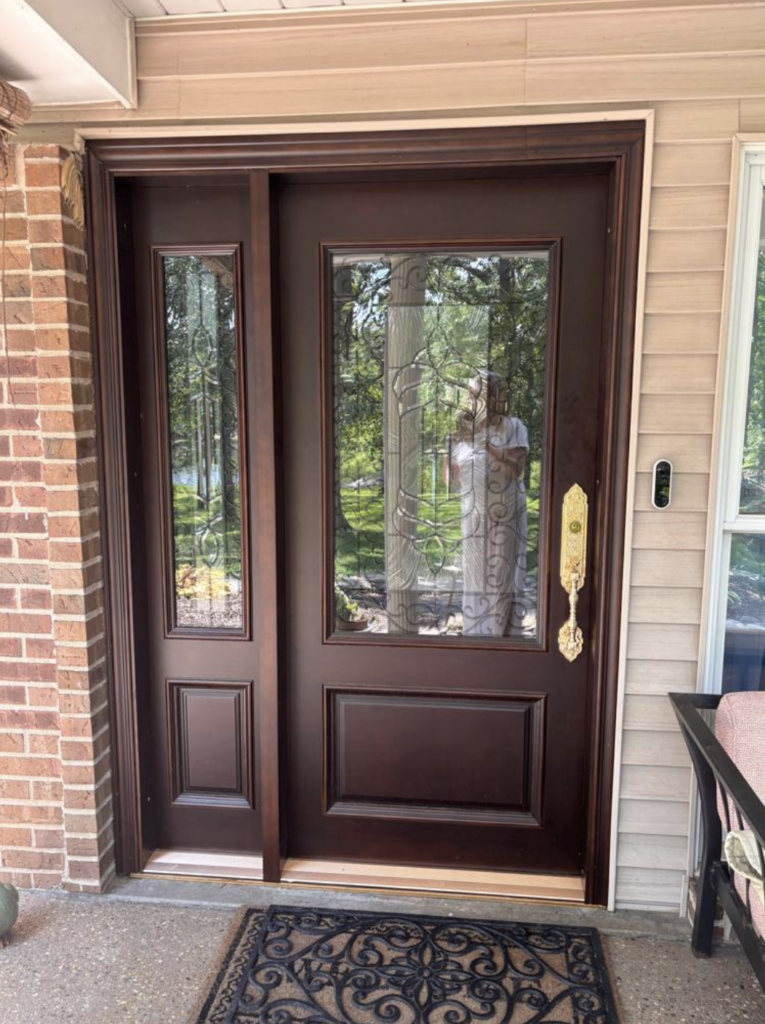 Single Entry Door with Sidelights in the United States - Production project view
