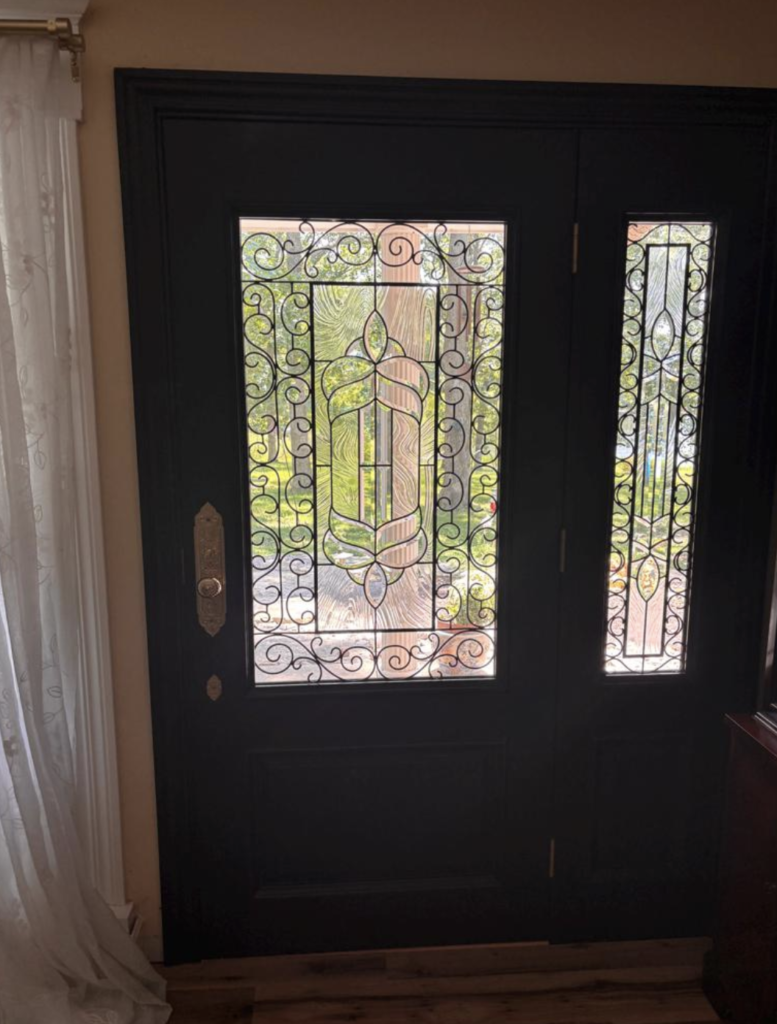 Single Entry Door with Sidelights in the United States - Production project view