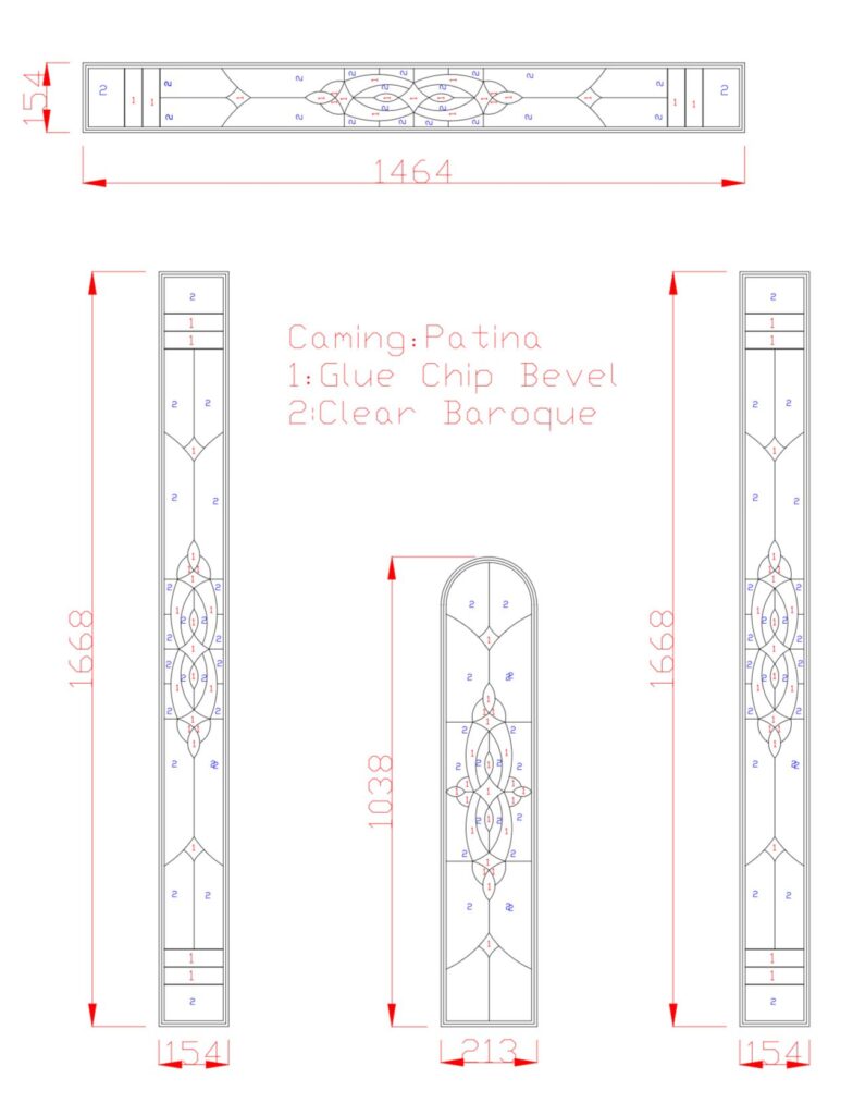 Exterior and Interior Door Package in Romania - Drawings project view