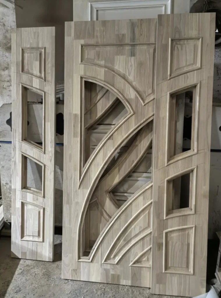 Custom door during pre-production