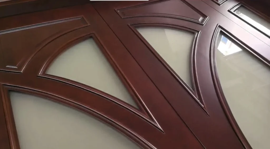 Custom door during production