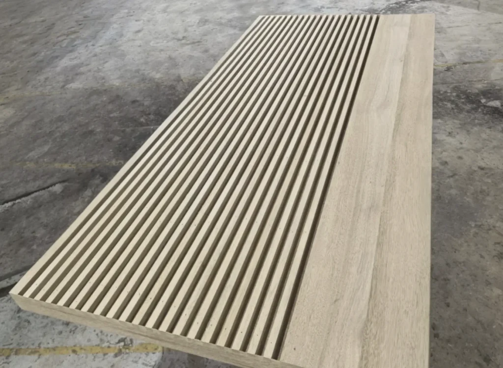 Block pattern entry door during pre-production