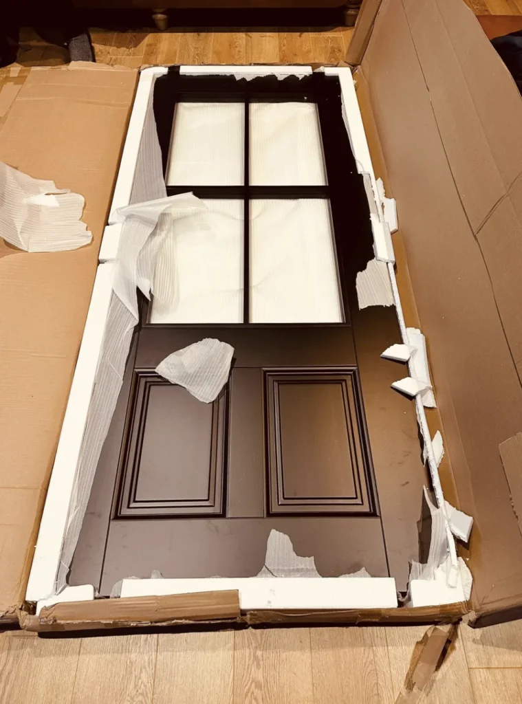 Custom door media supplied during client review