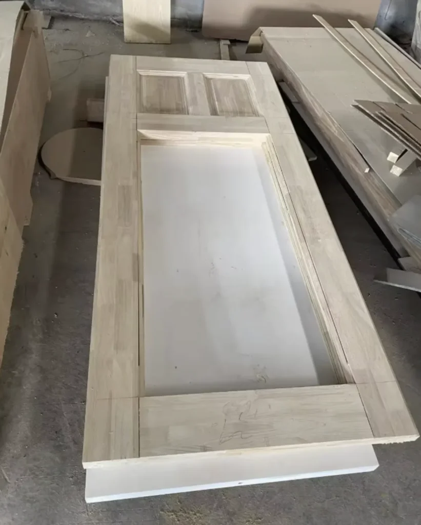 Custom door during pre-production