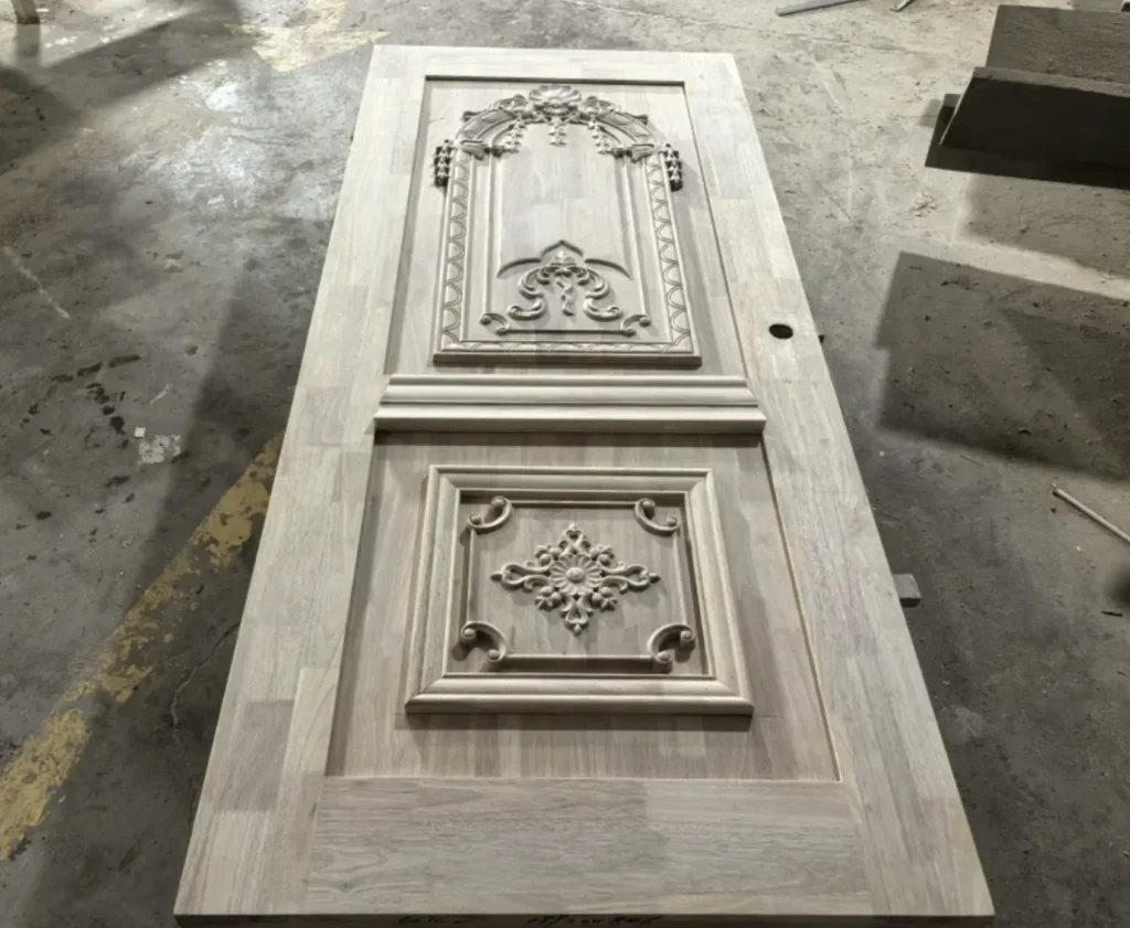 Custom door during pre-production