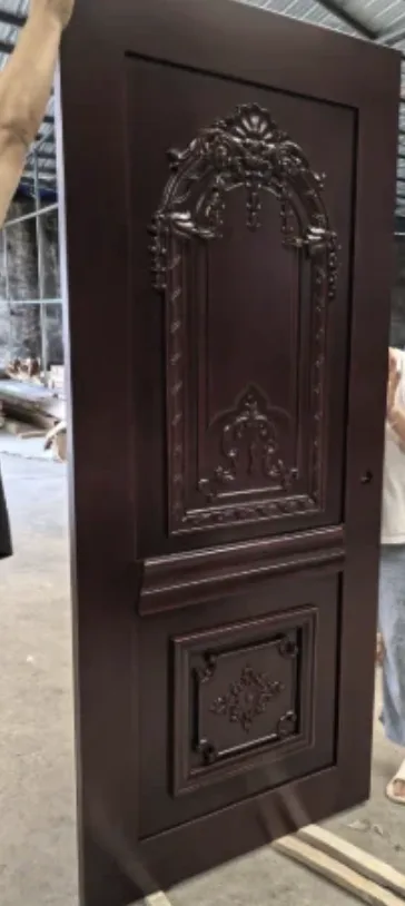 Custom door during production