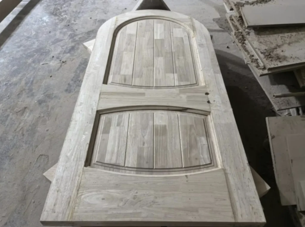 Custom door during pre-production