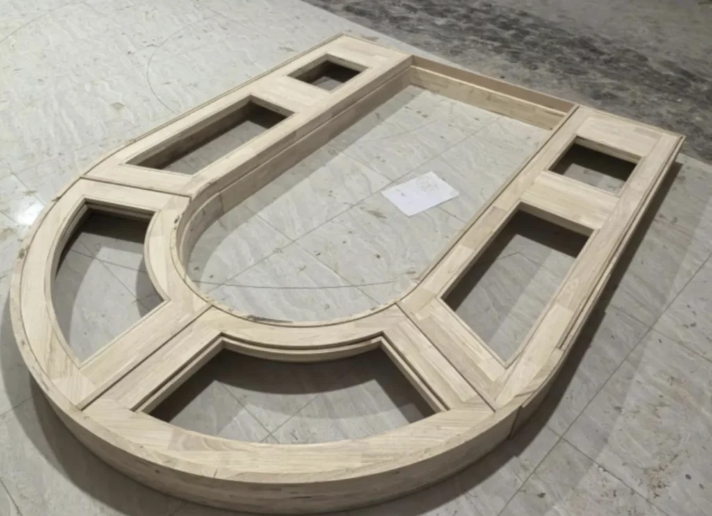 Custom door during pre-production