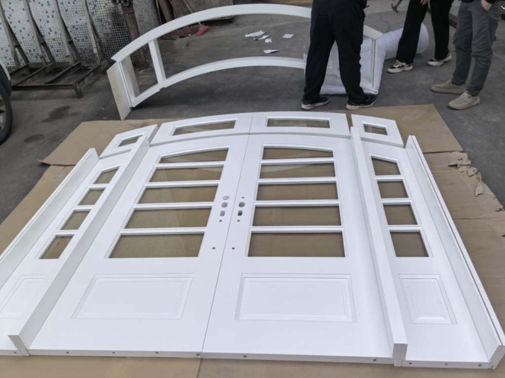 production Arched Double Entry and Interior Door Package in Perth
