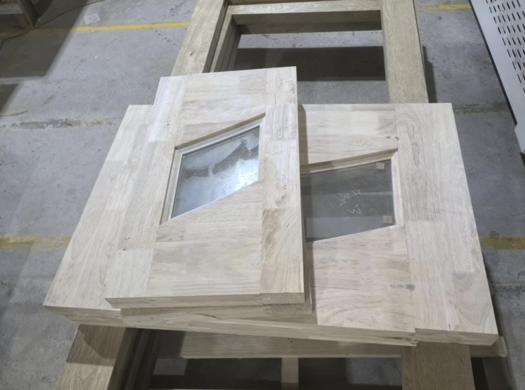 pre-production Arched Double Entry and Interior Door Package in Perth