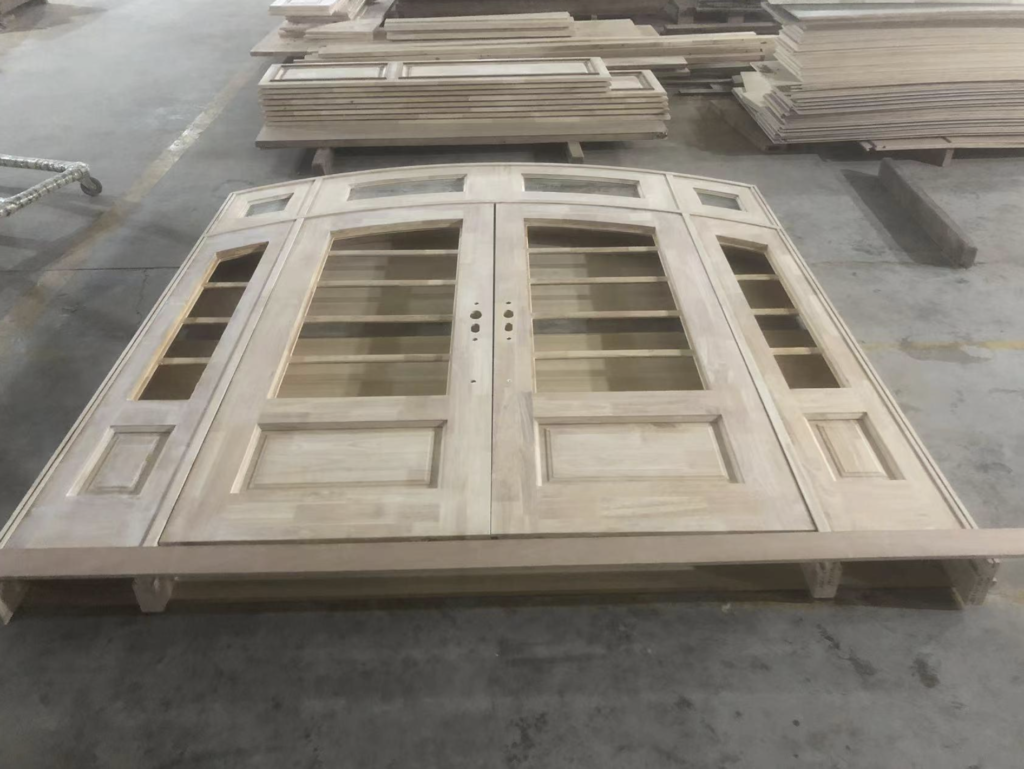 pre-production Arched Double Entry and Interior Door Package in Perth